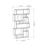 Hanah Home Estantería Anthracite
